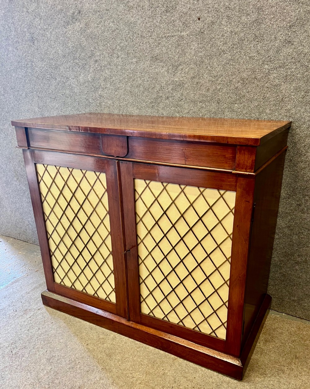 Antique Mahogany Side Cabinet View IX