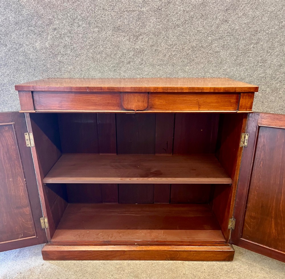 Antique Mahogany Side Cabinet View X
