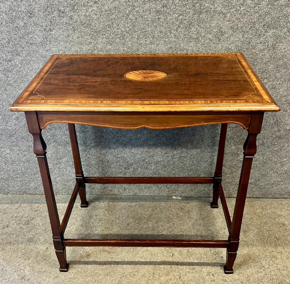 Edwardian Inlaid Occasional Table