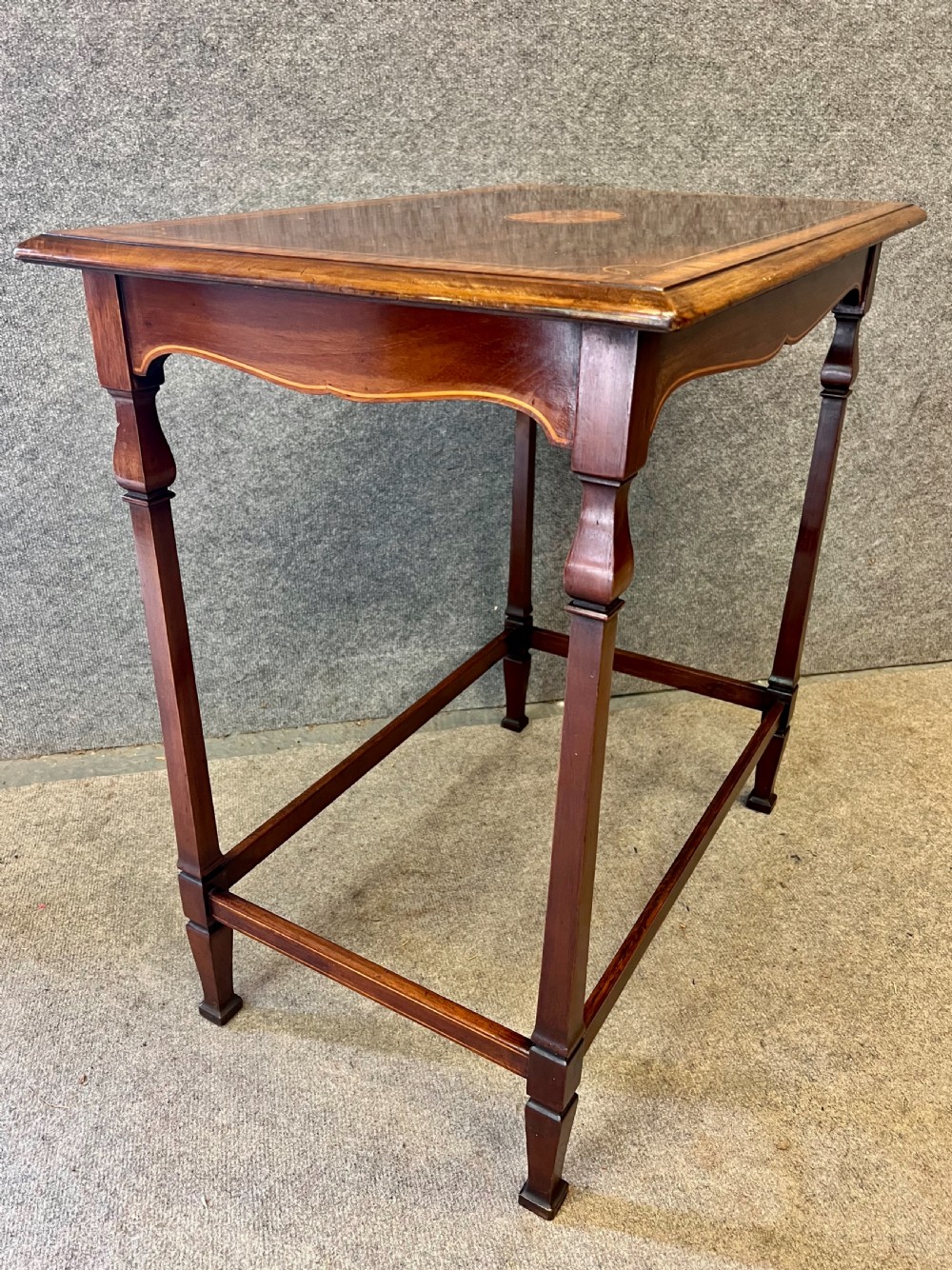 Edwardian Inlaid Occasional Table View V