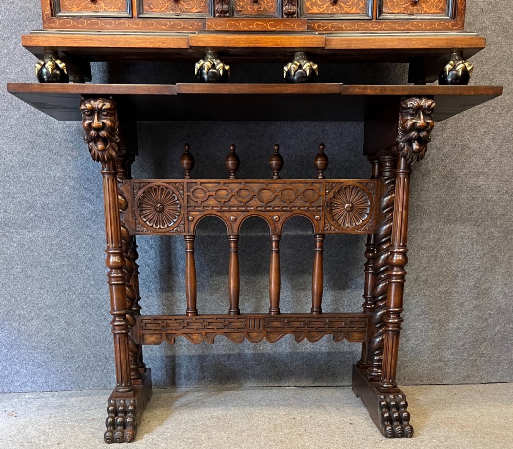 Antique Large Spanish Vargueno Cabinet View VII
