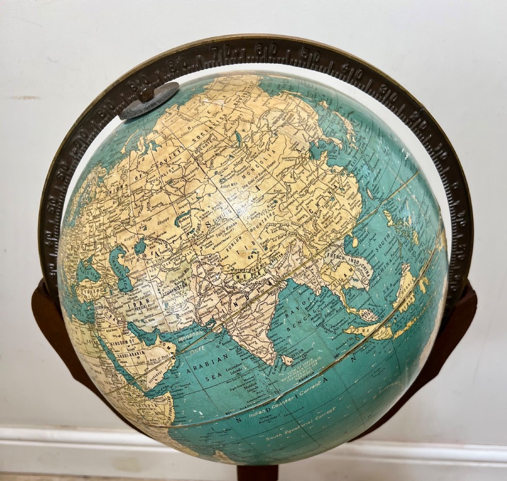 Floor Standing Globe on Stand View III
