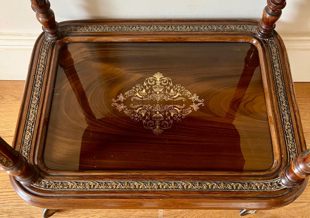1930's Drinks Trolley View III