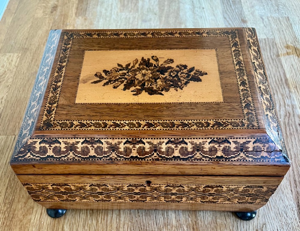Tunbridge Ware Sewing Box