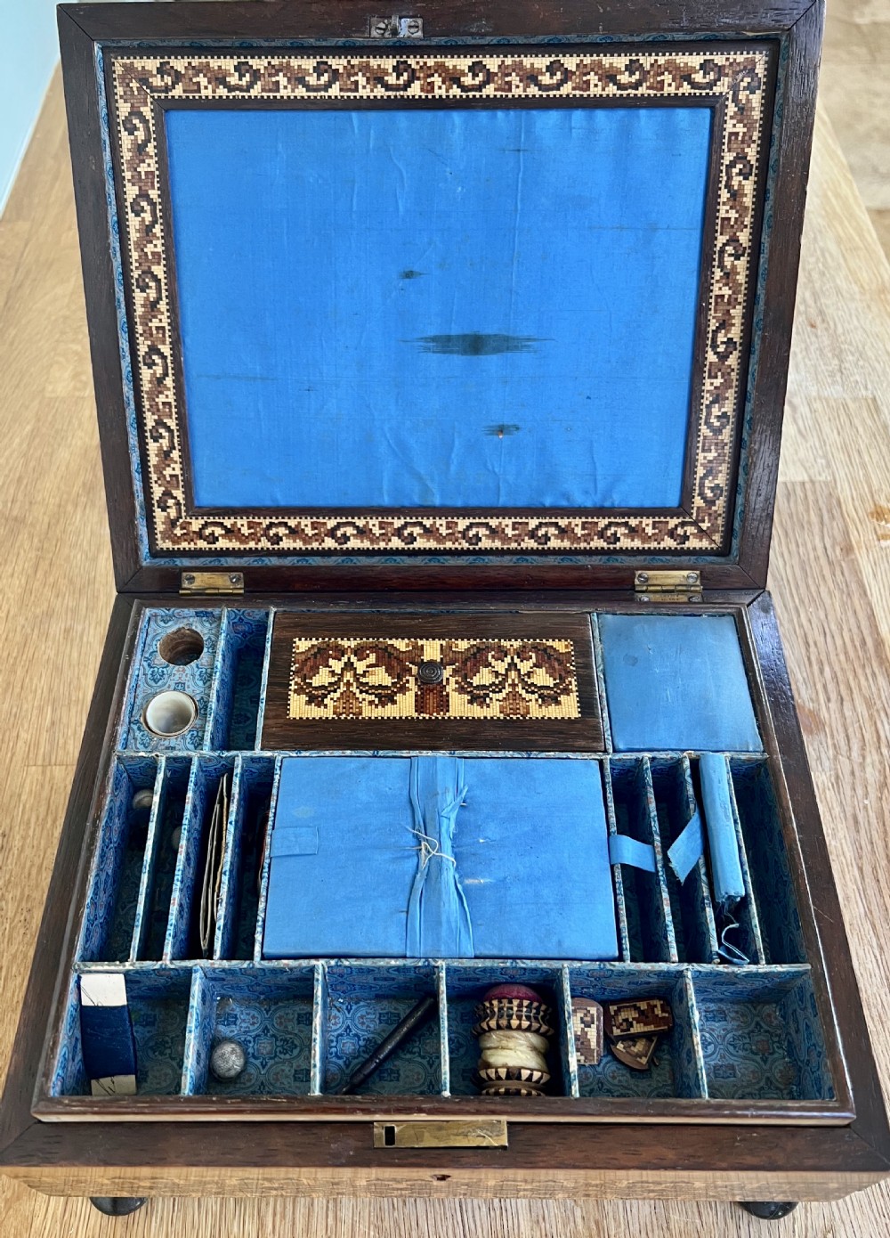 Tunbridge Ware Sewing Box View III