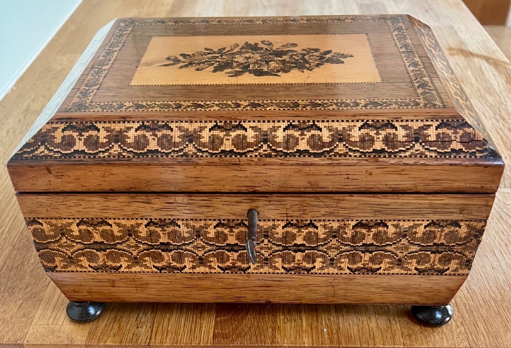 Tunbridge Ware Sewing Box View IV