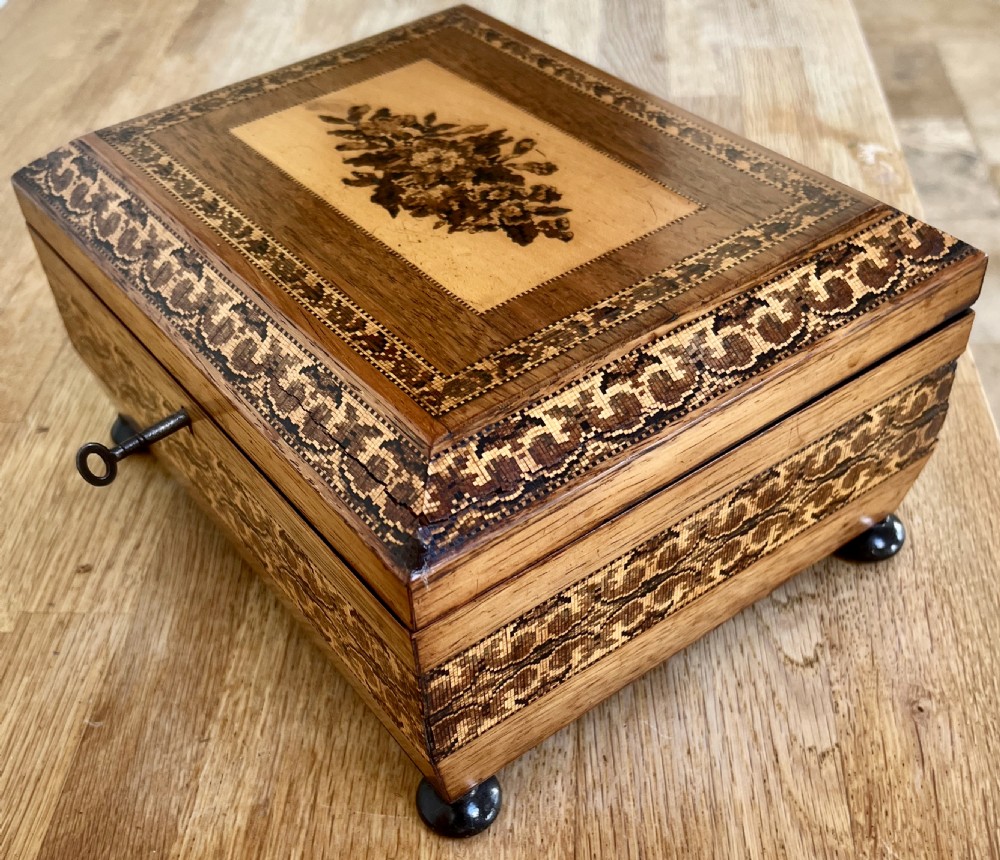 Tunbridge Ware Sewing Box View VI