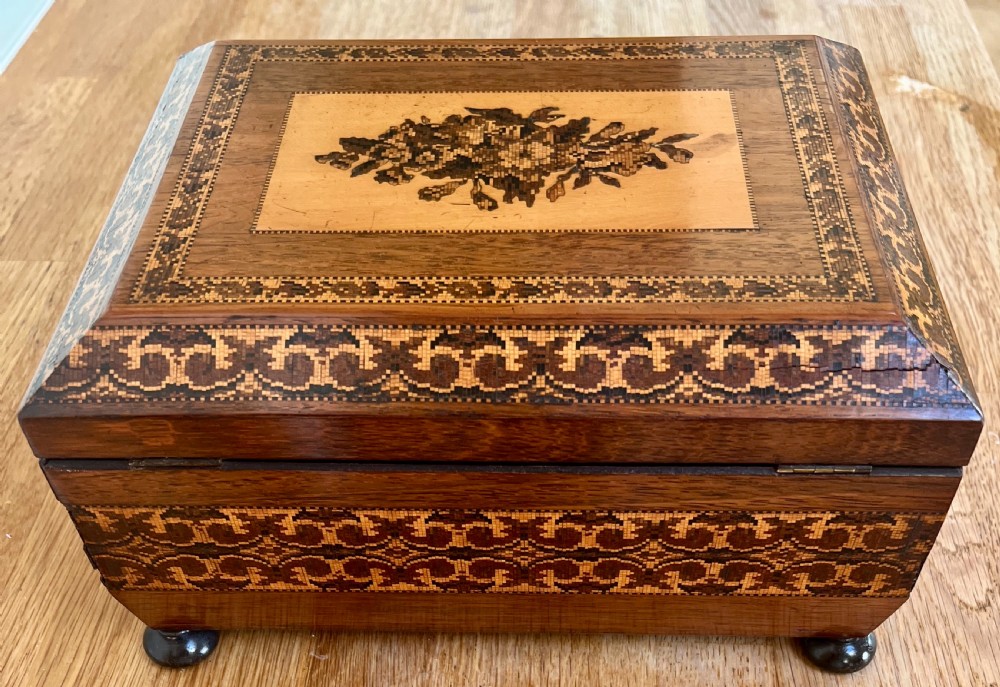 Tunbridge Ware Sewing Box View VII