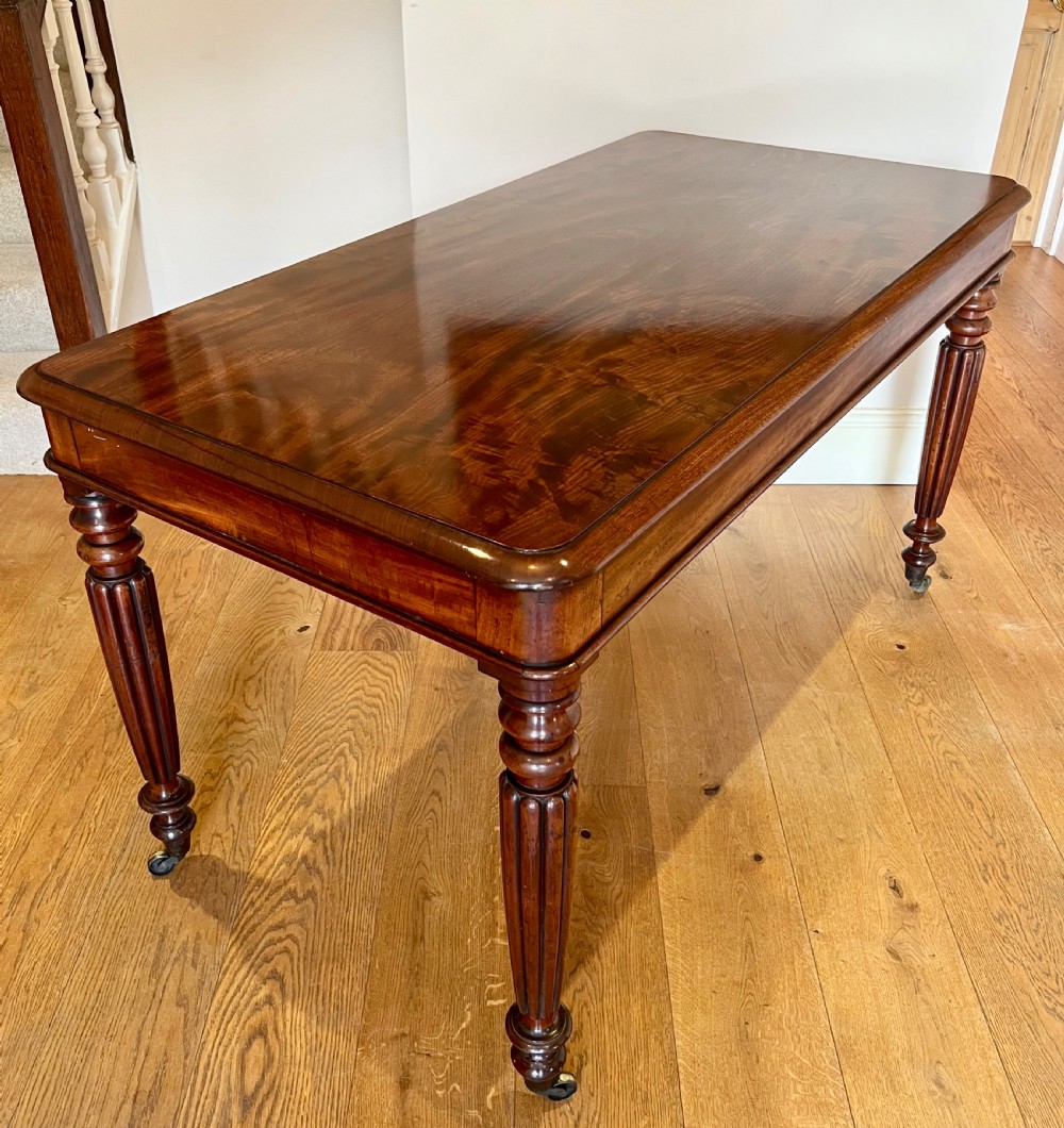 Good Quality Figured Mahogany Gillows Style Sofa Table View IV