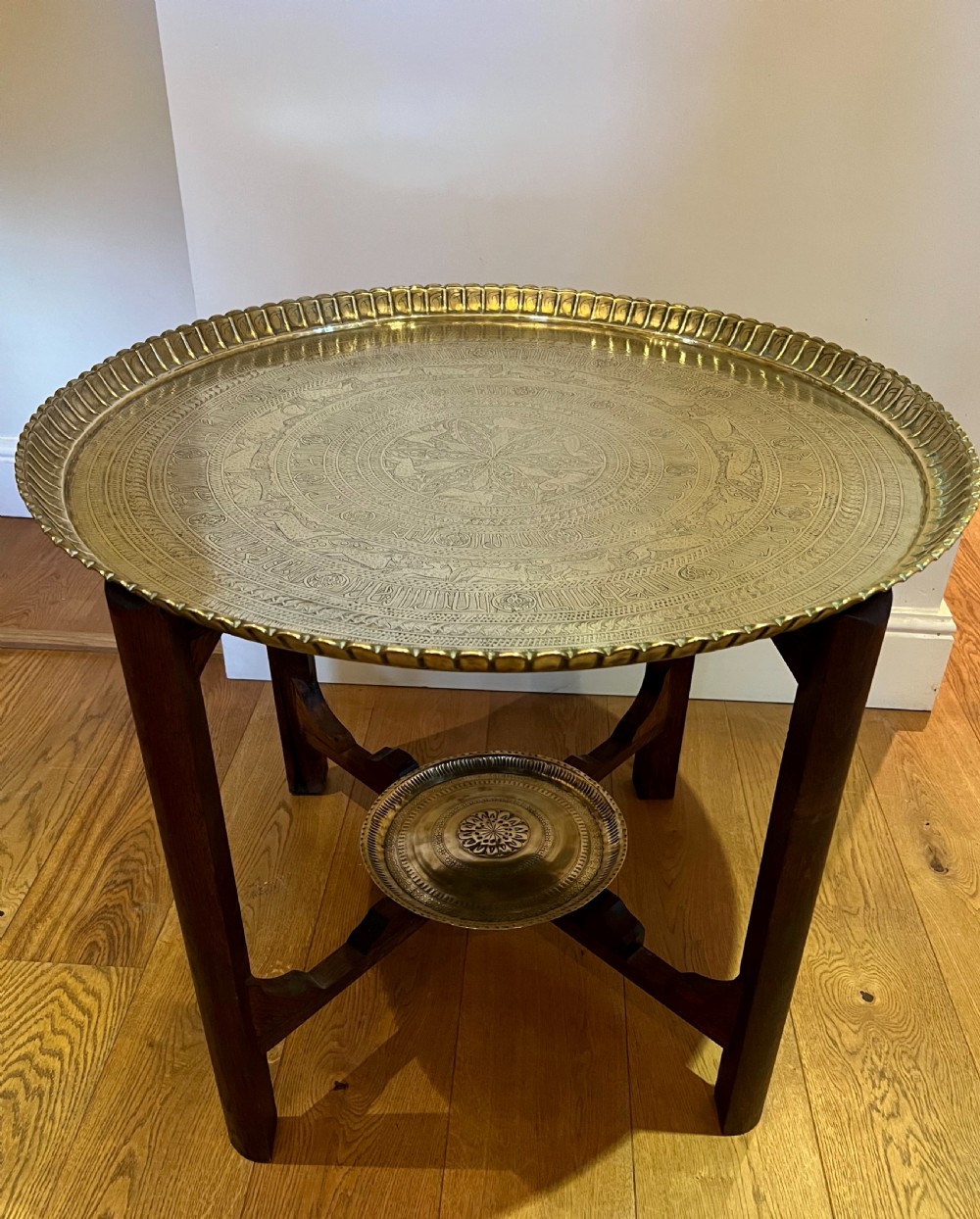 Large Benares Folding Table