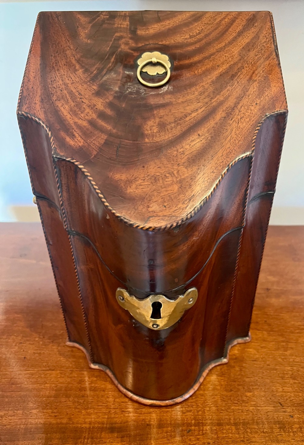 George III Mahogany Knife Box View II