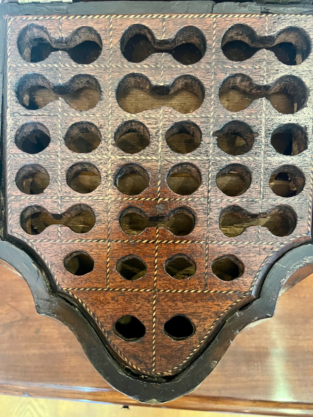 George III Mahogany Knife Box View V