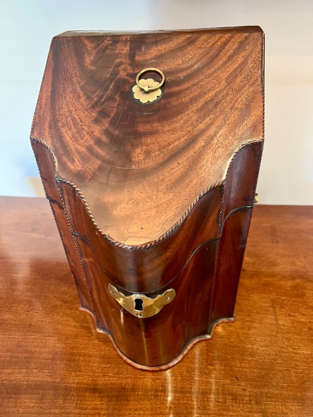 George III Mahogany Knife Box View VI
