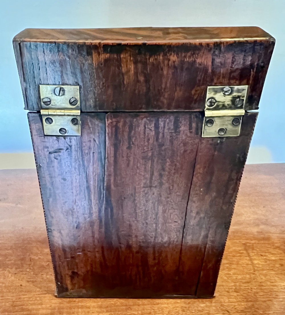 George III Mahogany Knife Box View VII