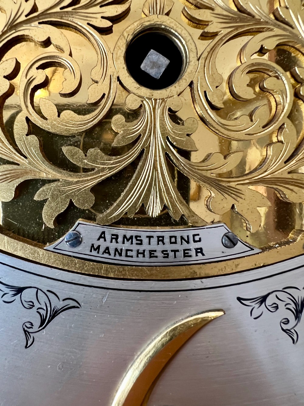 Edwardian Mahogany & Inlaid Musical Long Case Clock View IV