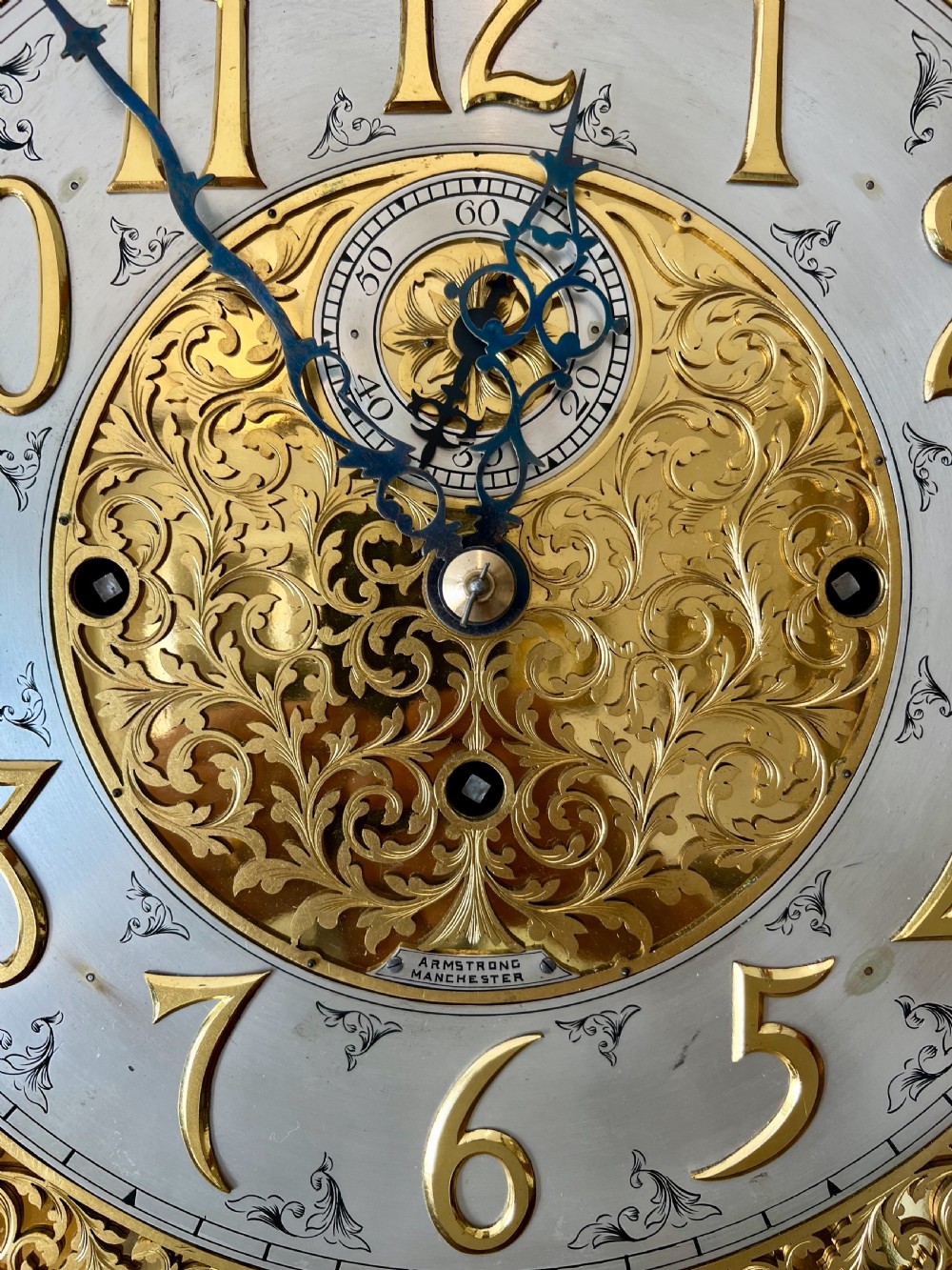 Edwardian Mahogany & Inlaid Musical Long Case Clock View V