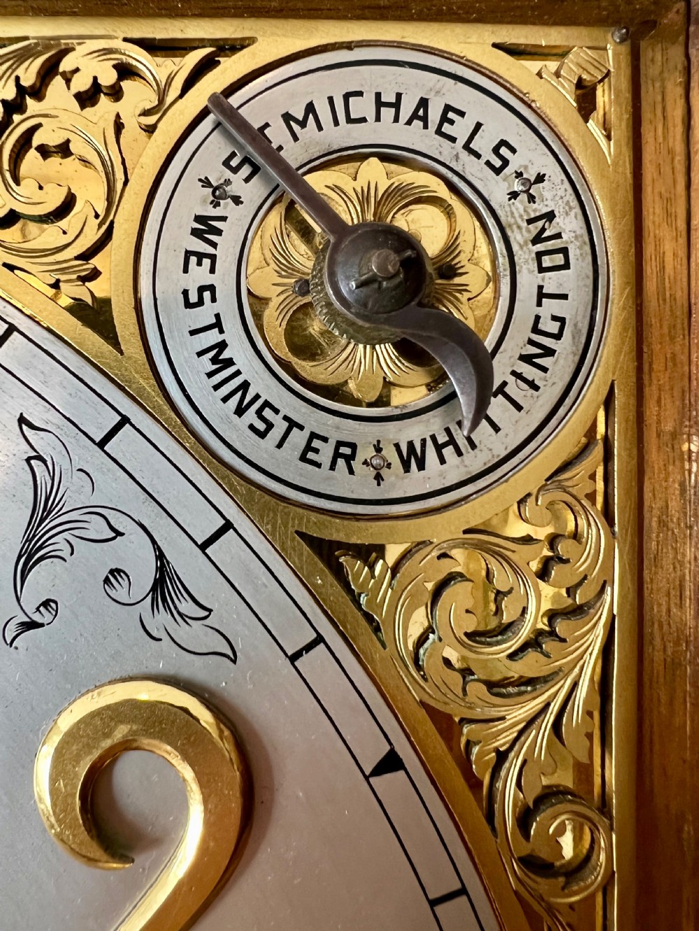 Edwardian Mahogany & Inlaid Musical Long Case Clock View VII