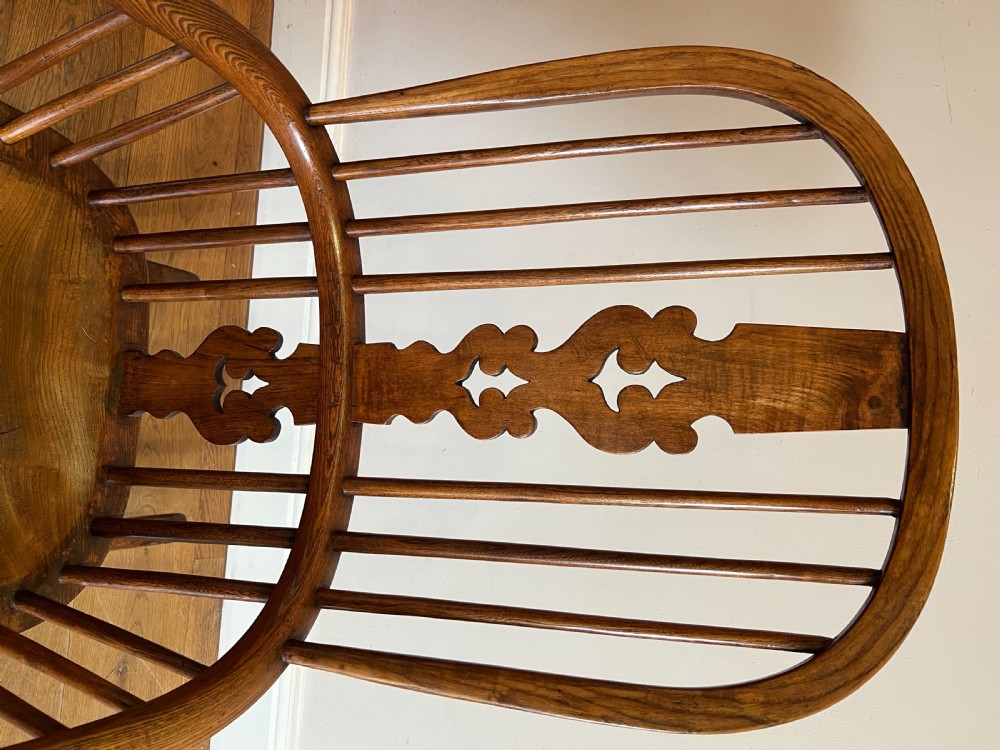 19th.Century Windsor Rocking Armchair View IV