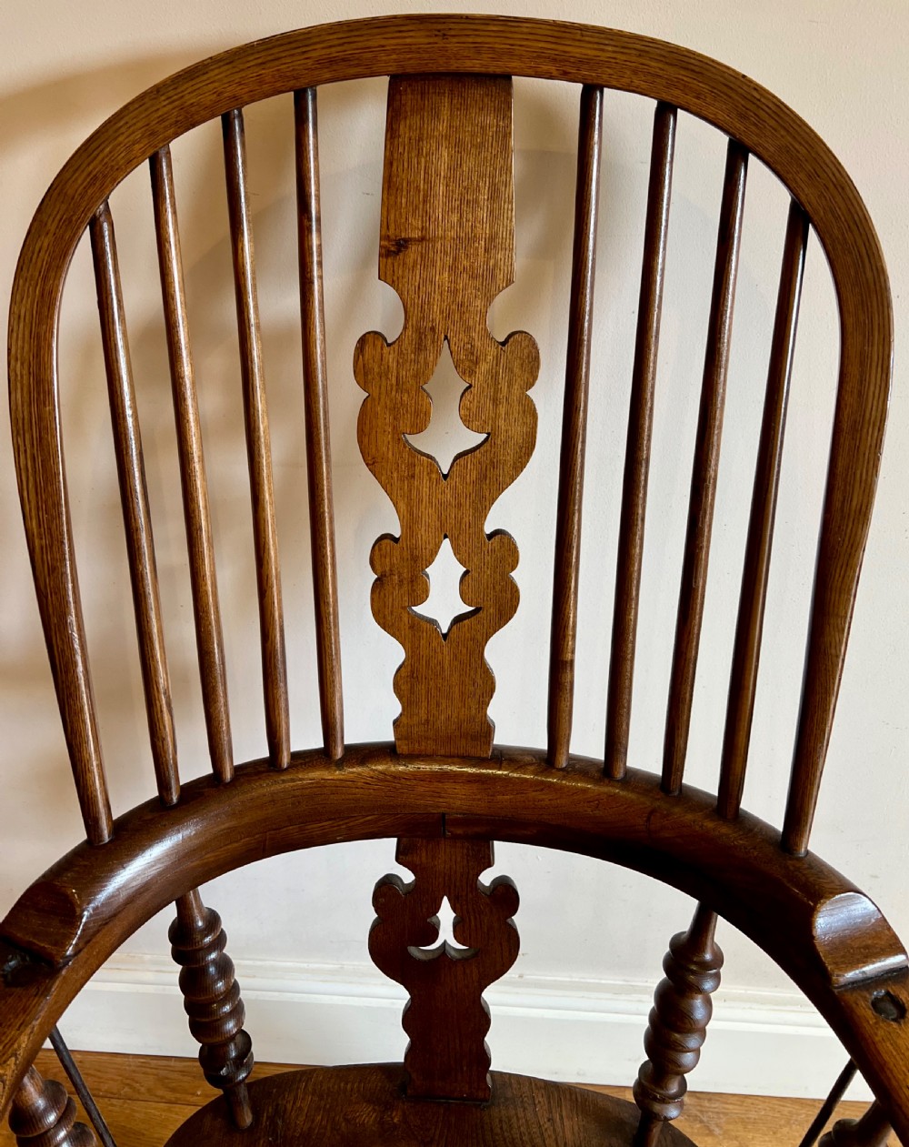 Antique Broad Arm Windsor Armchair View III