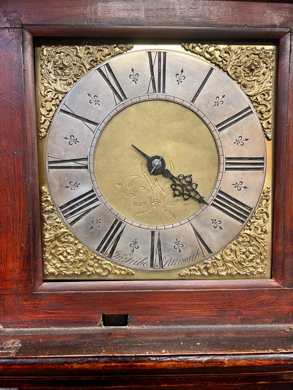 Rare 18th.C. Single Hand Long Case Clock View II