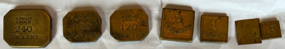 Late Victorian Travelling Apothecary Scales View II