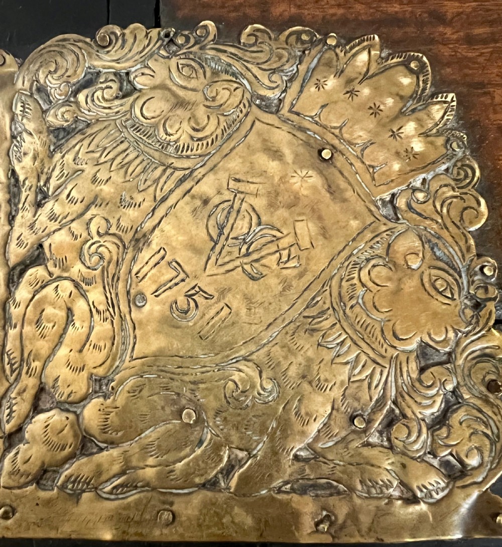 Rare Signed & Dated (  V.O.C.1751 ) Dutch East India Company Chest on Stand View IV