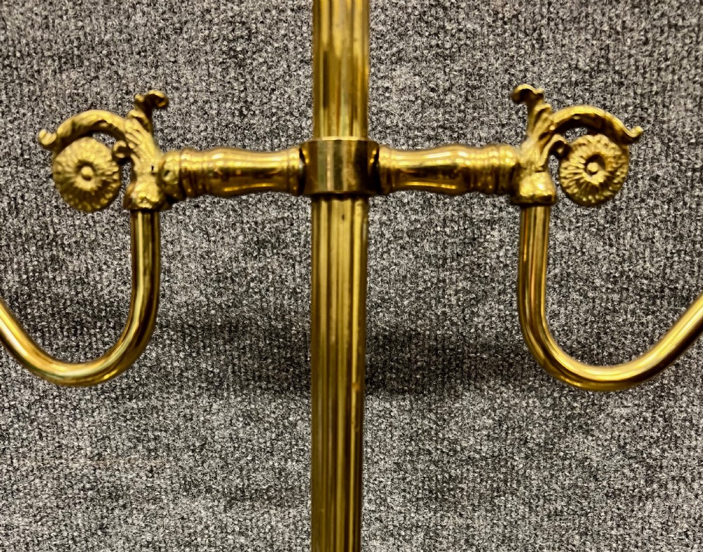 Brass Gentleman's Valet Clothes Stand View II