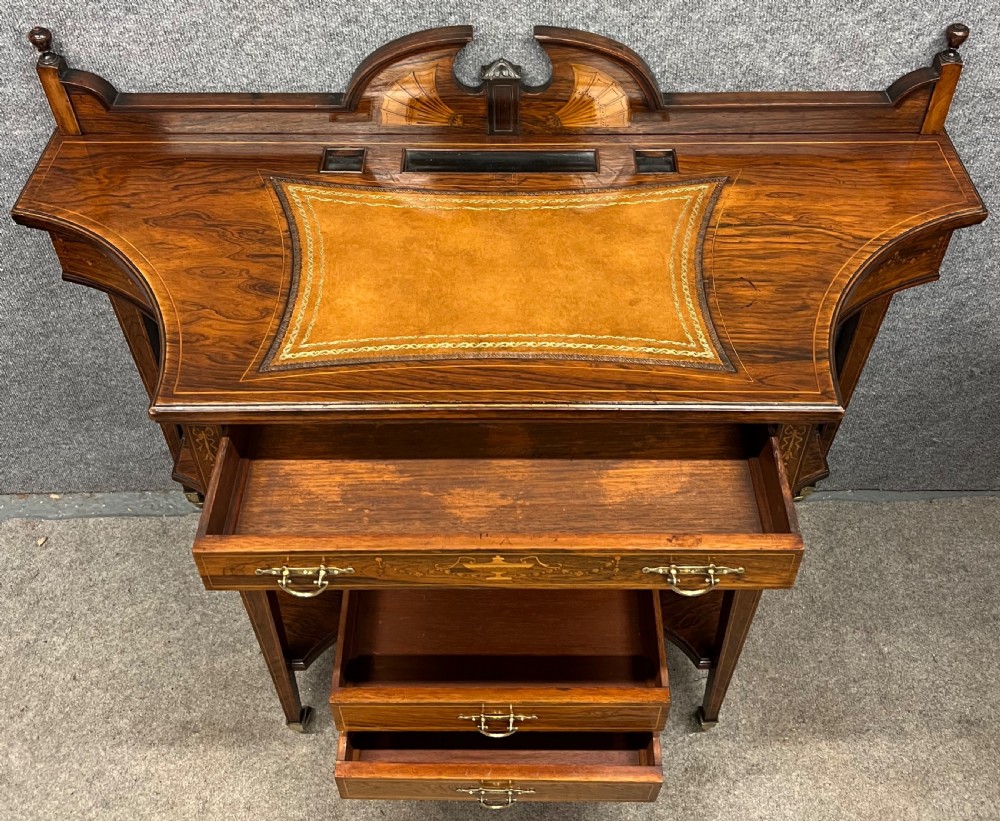 Sheraton Revival Ladies Desk. View VII