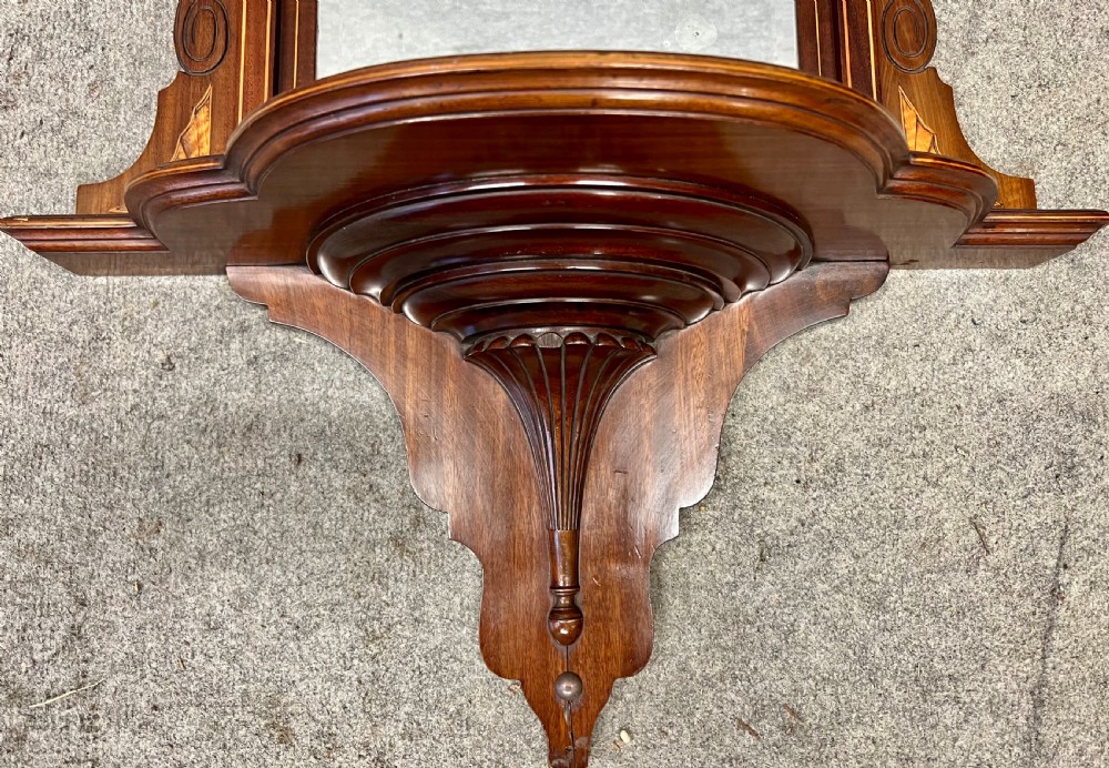 Attractive Edwardian Hall Mirror View III