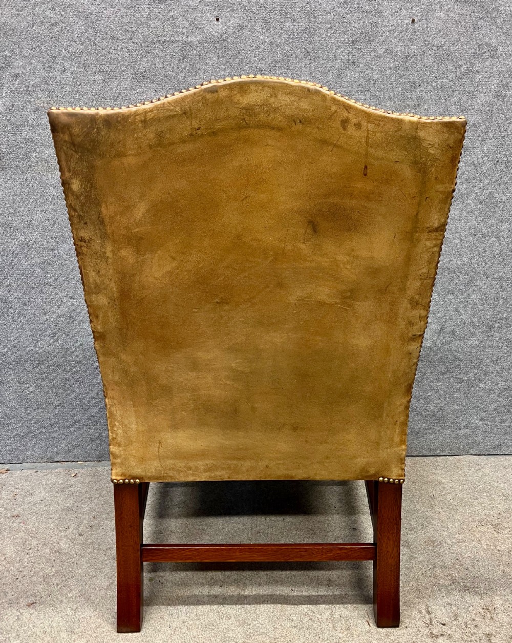 Gainsborough Style Leather Desk Armchair View III