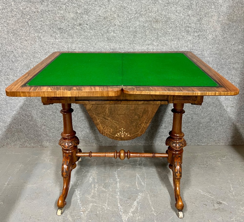 Good Quality Victorian Games and Sewing Table View II