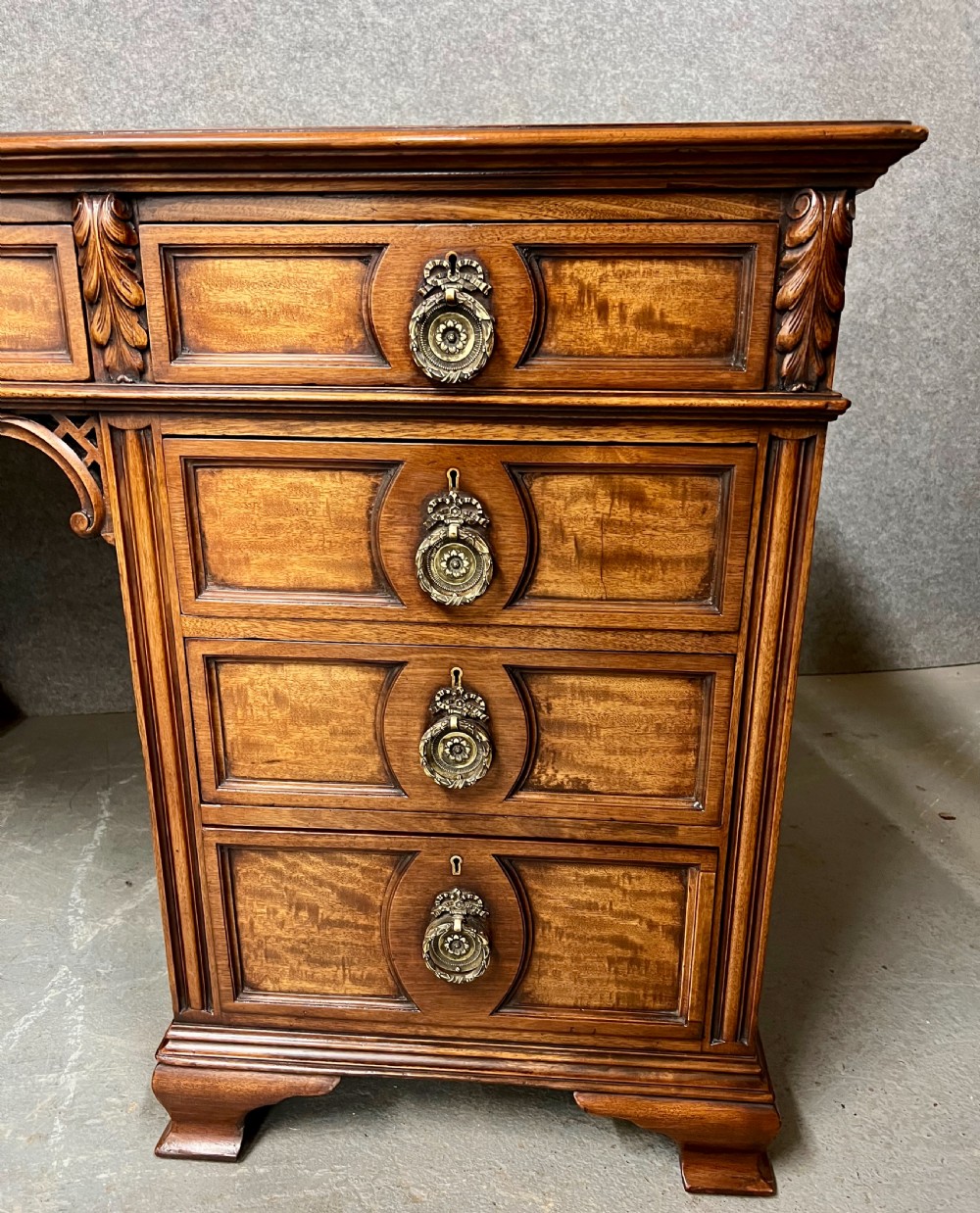 Superior Quality Mahogany Desk View II