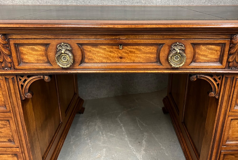 Superior Quality Mahogany Desk View III