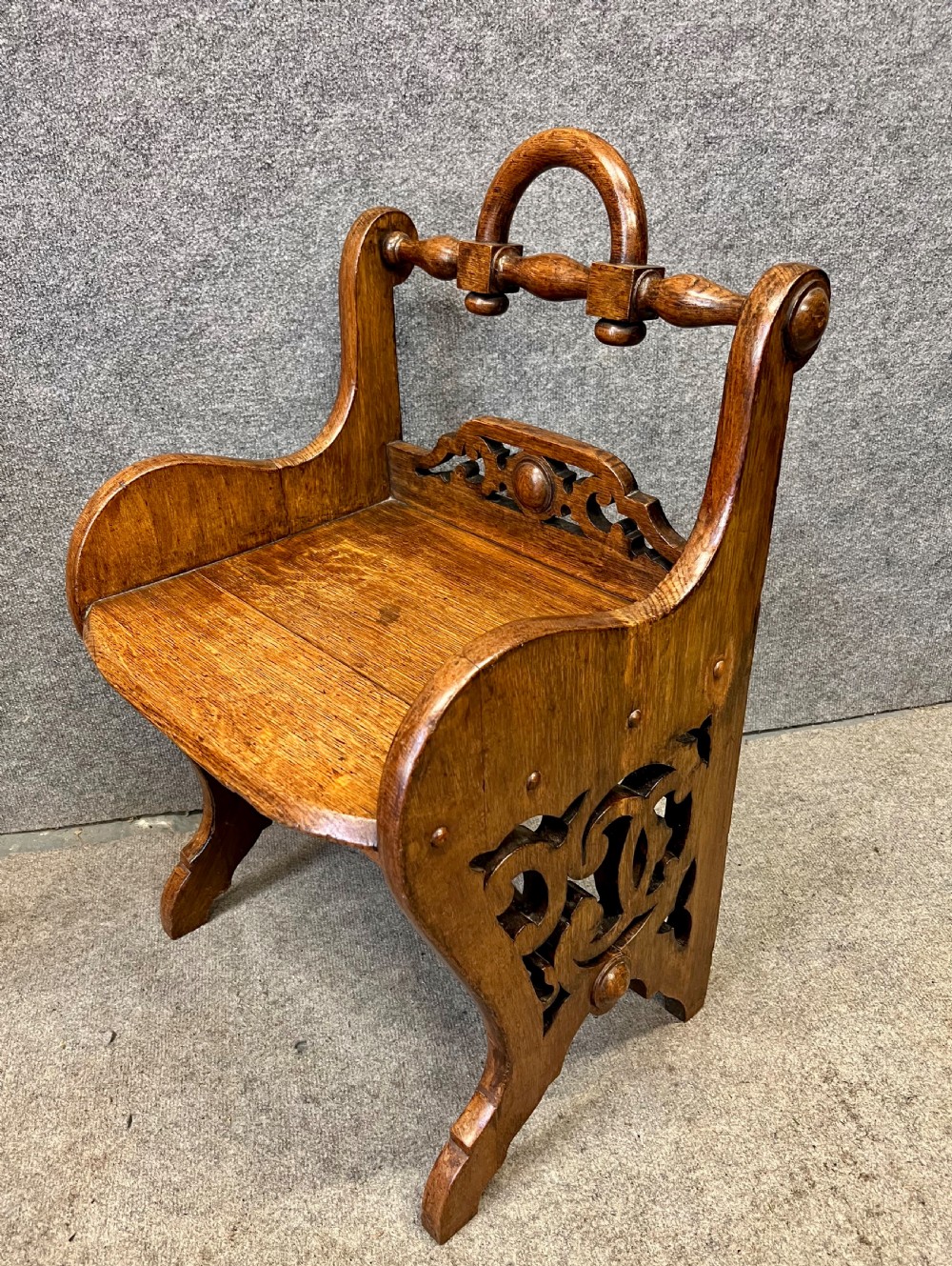 Richard Bridgens Oak Hall Seat View II