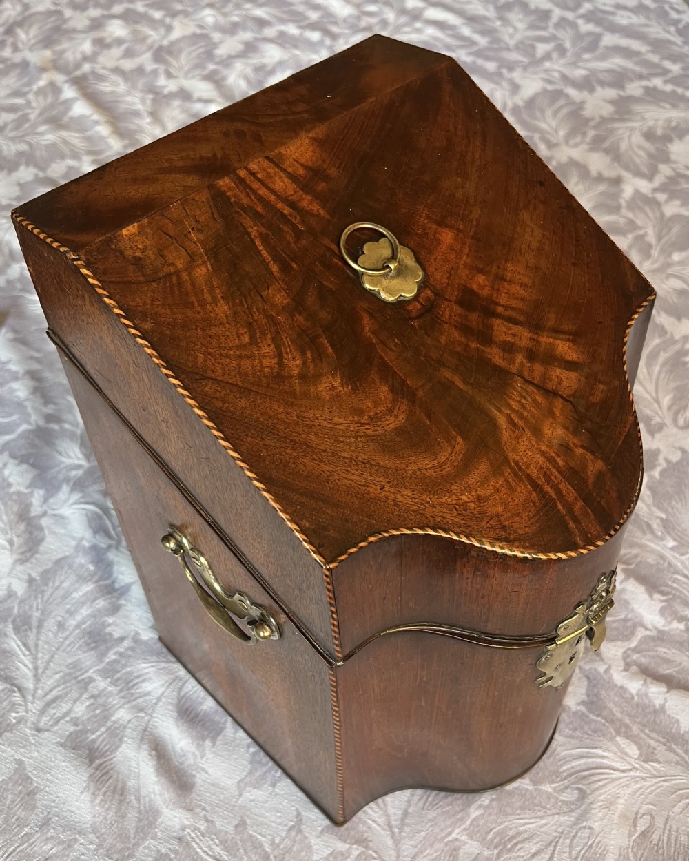 Unusual George III Tantalus in the Guise of a Knife Box View IV