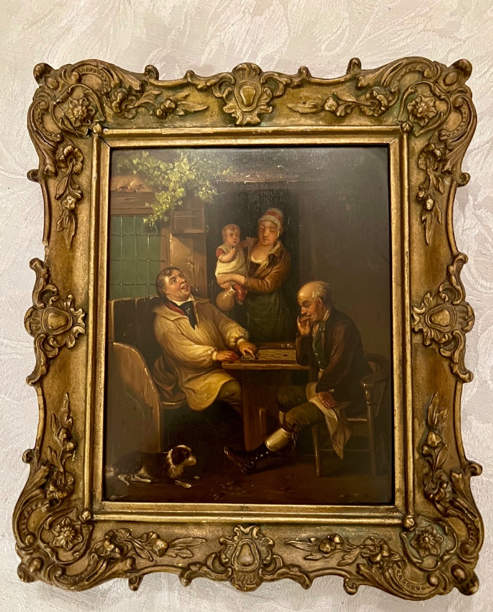 Good Quality Small Oil on Copper Painting