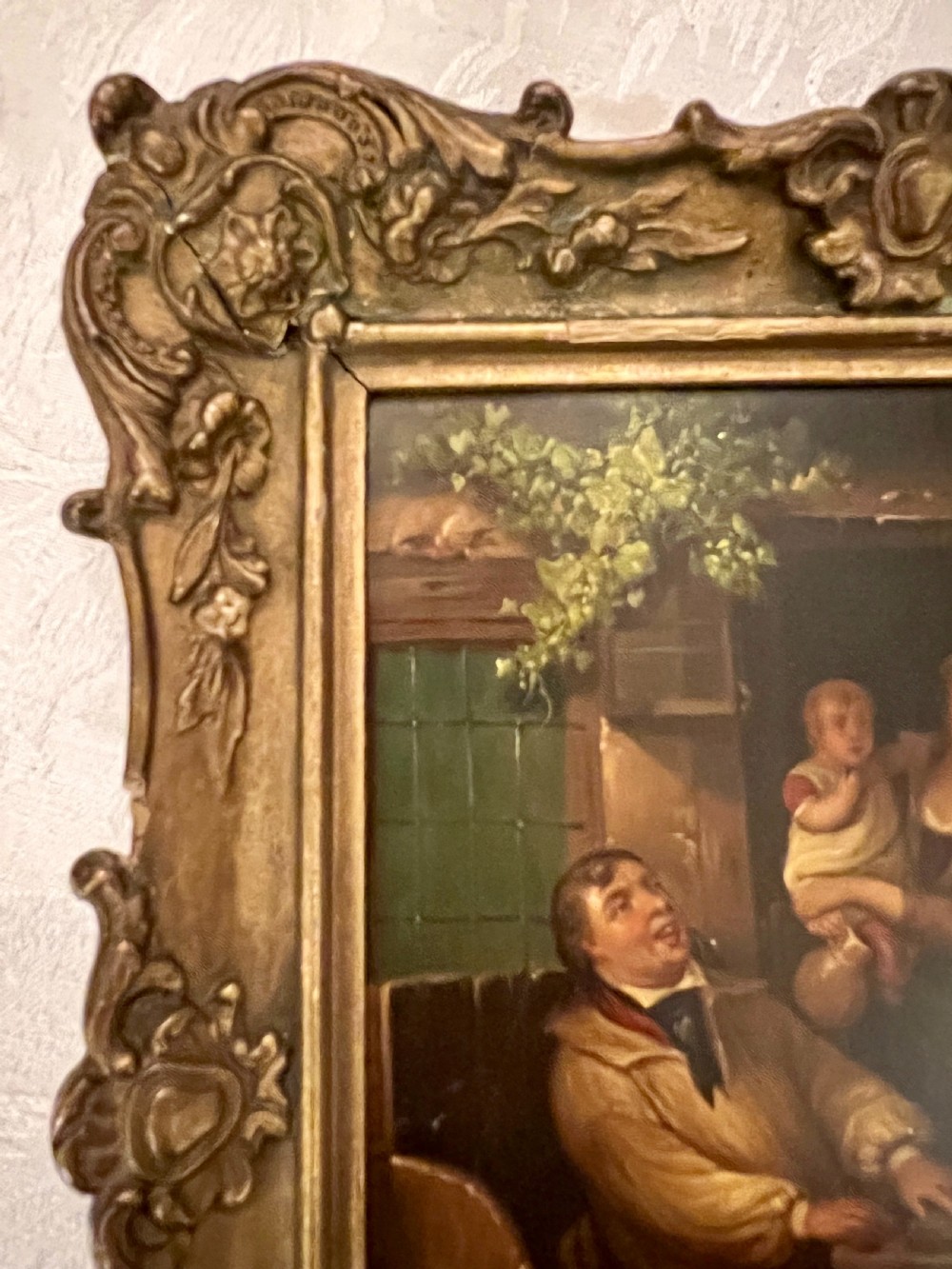 Good Quality Small Oil on Copper Painting View VIII