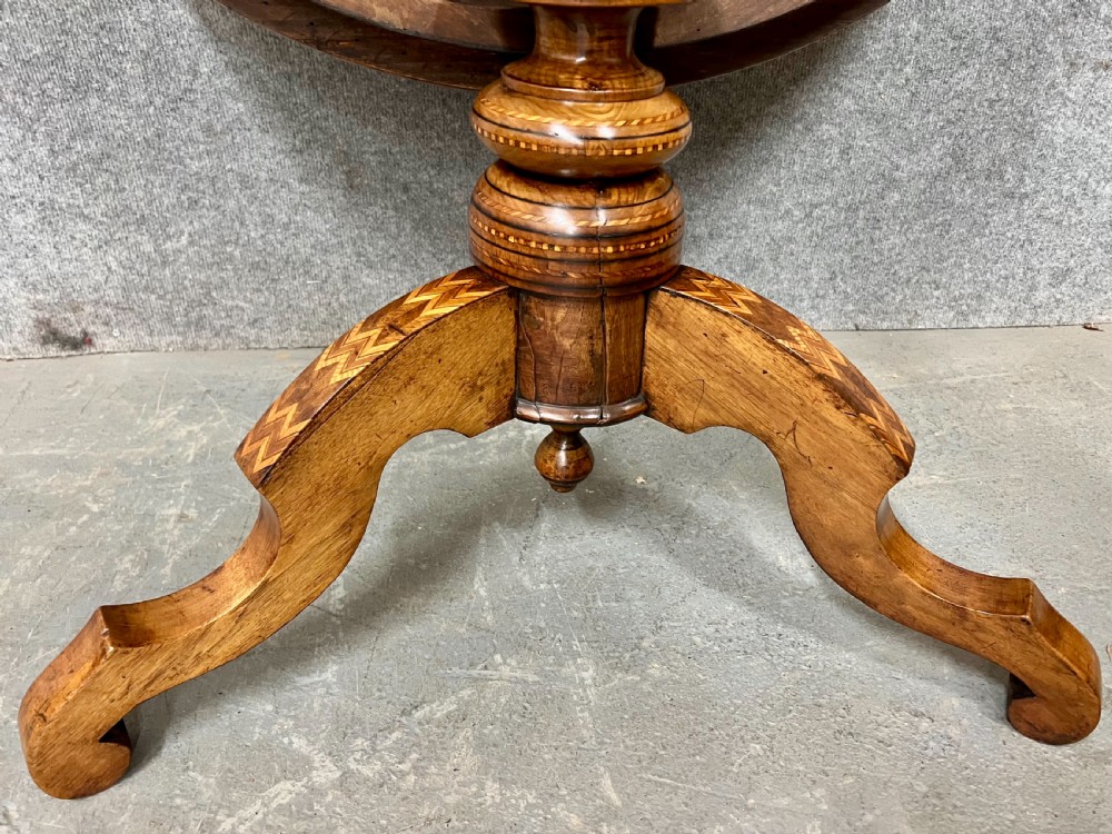 Italian Sorrento Inlaid Table View VIII