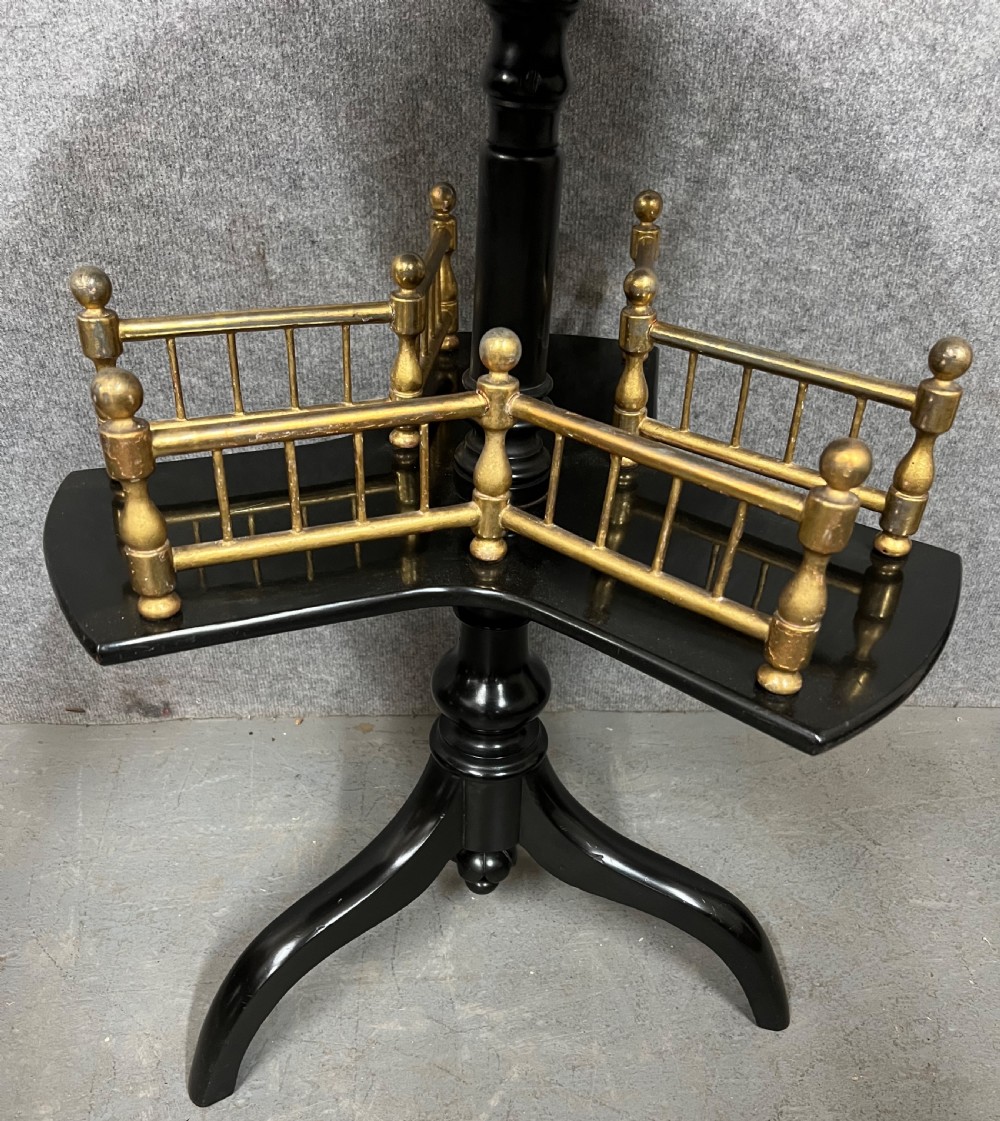 Victorian Revolving Book Table View V