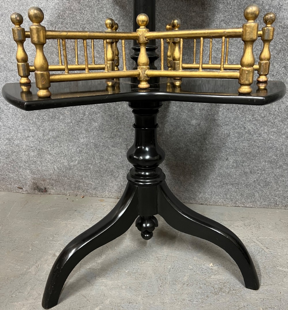 Victorian Revolving Book Table View VII