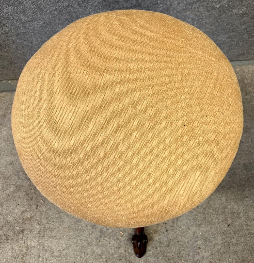Good Quality Victorian Revolving Piano Stool View VI