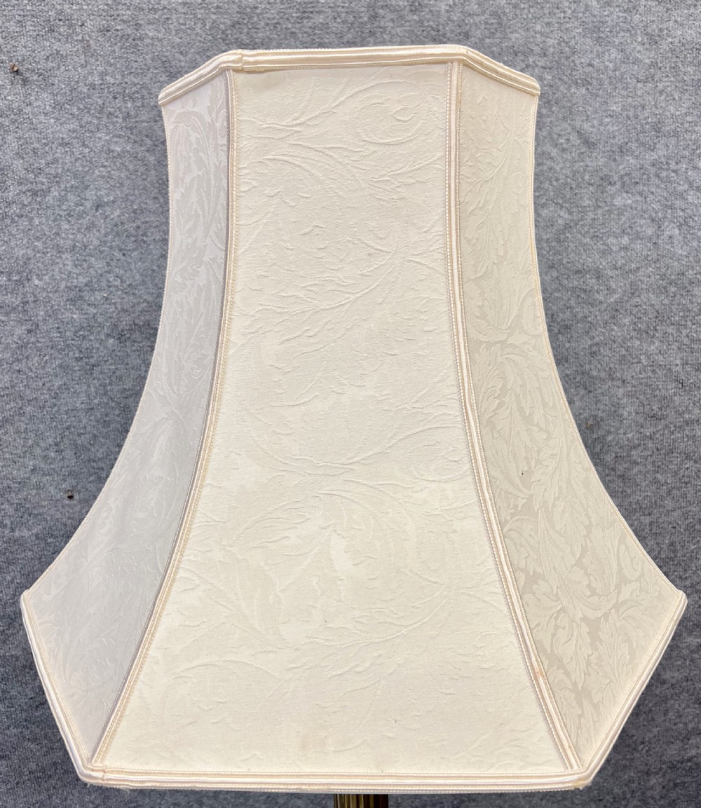 Brass Corinthian Column Standard Lamp View VII