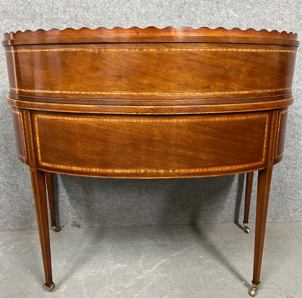 Quality Inlaid Carlton House Desk View II