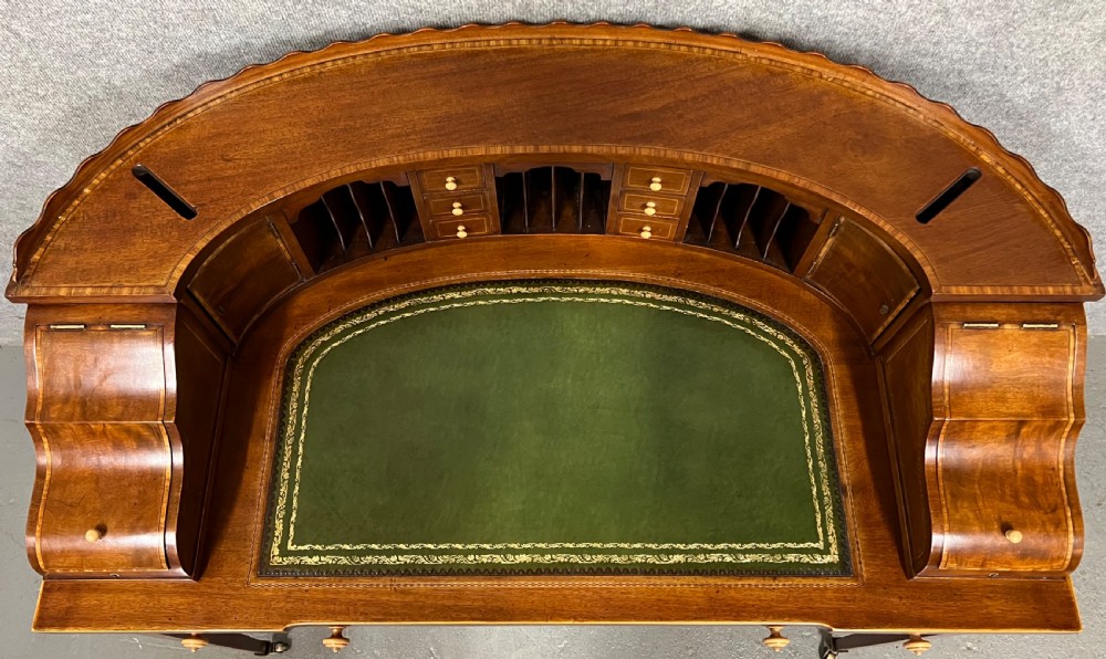 Quality Inlaid Carlton House Desk View III