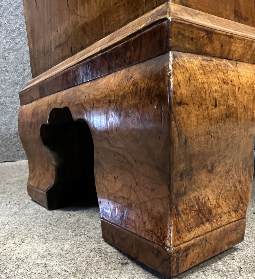 Early 18th Century Walnut Cabinet Bookcase View IX