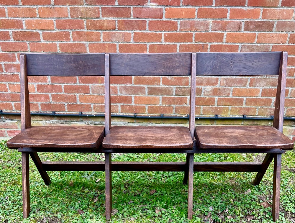 Antique Folding Bench