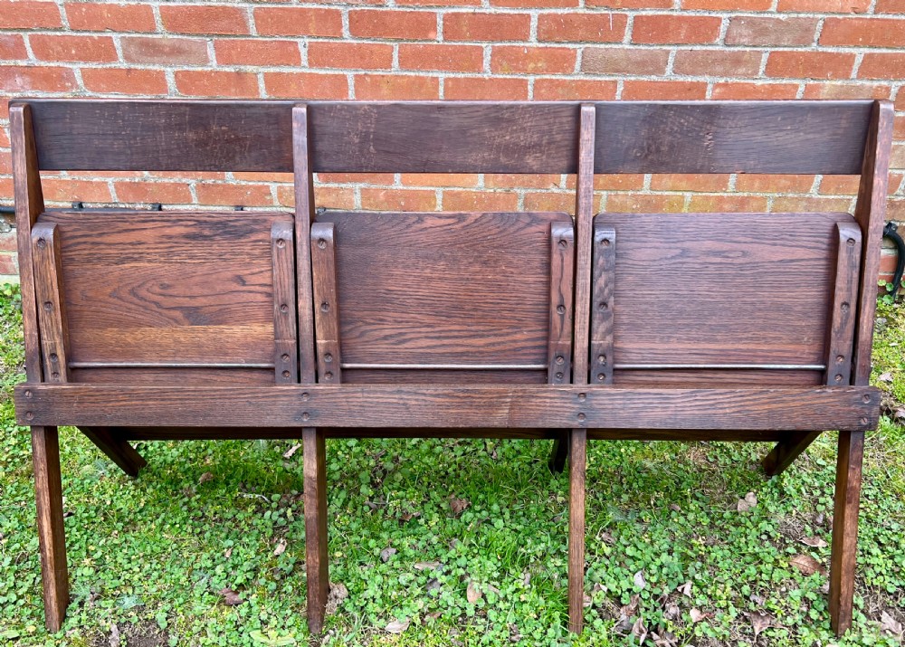 Antique Folding Bench View II