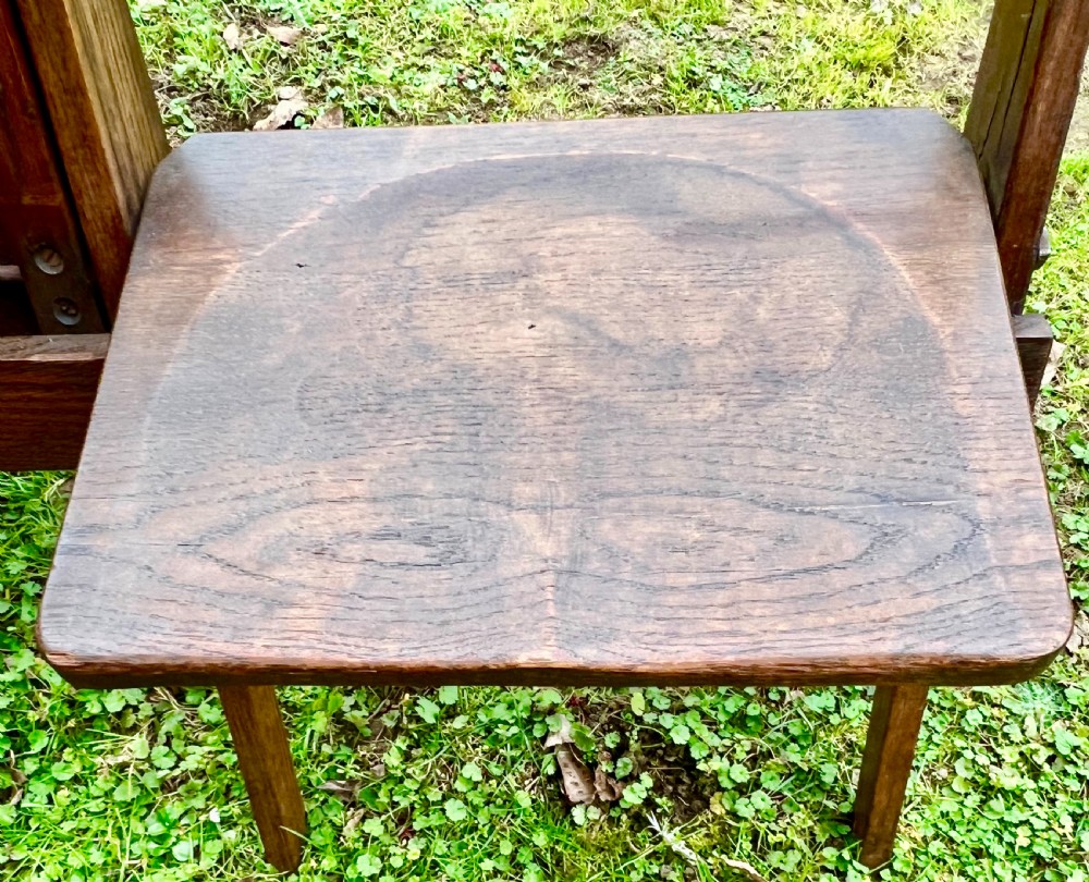 Antique Folding Bench View IX