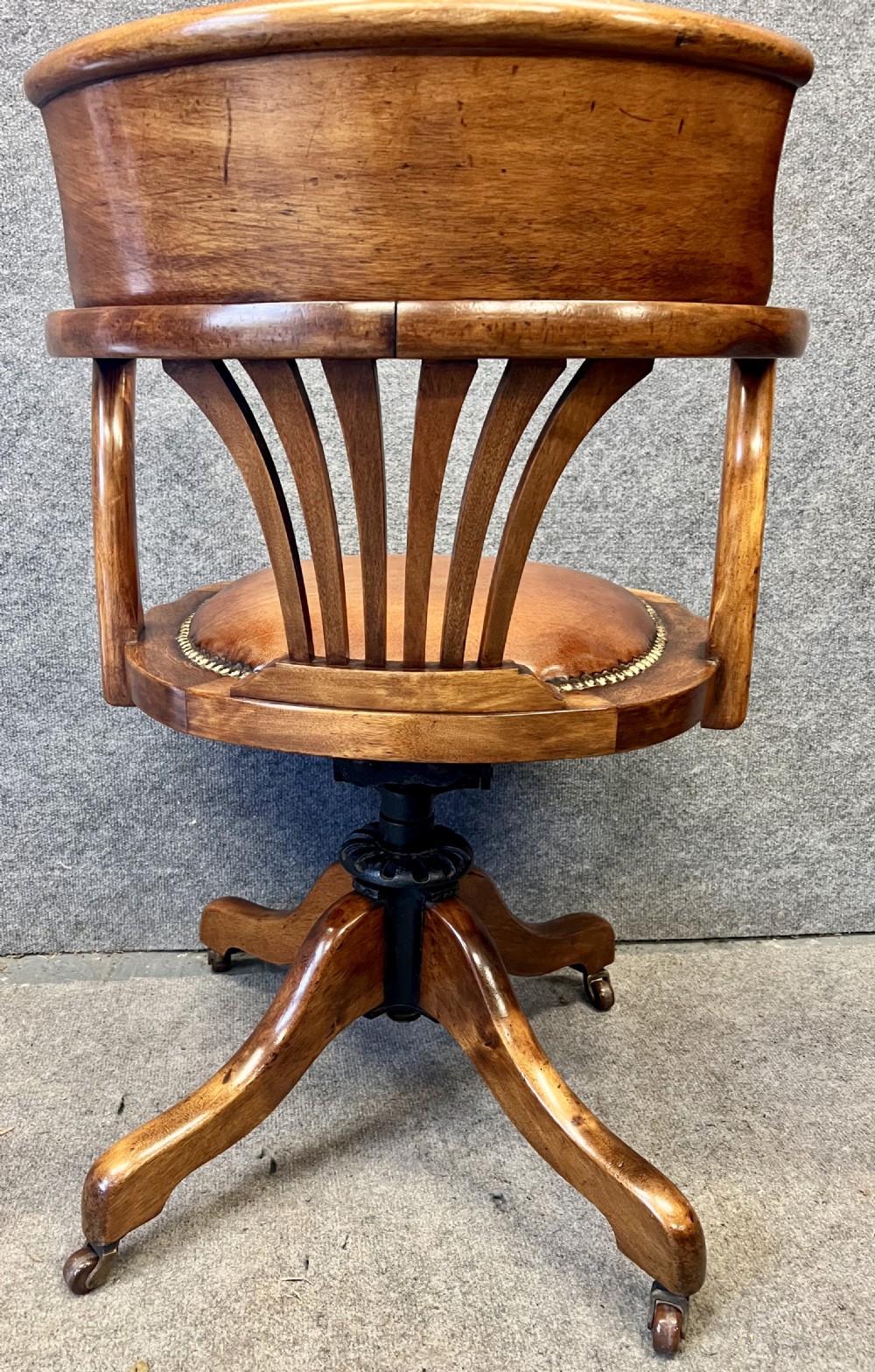 Antique Swivel Desk Chair View V