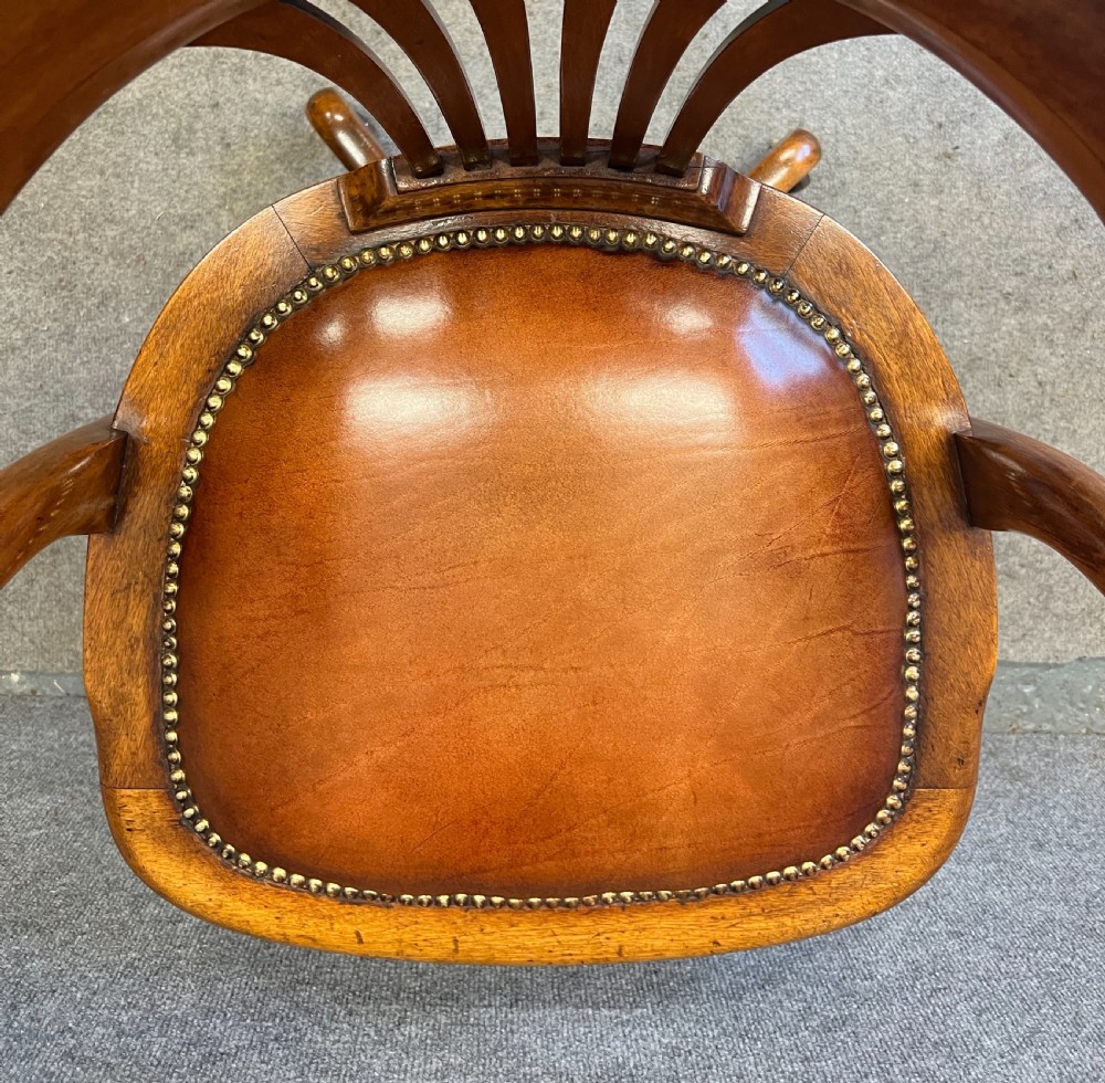 Antique Swivel Desk Chair View VI